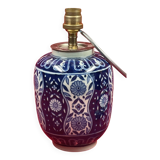 Lamp base, Asian porcelain vase, ideogram