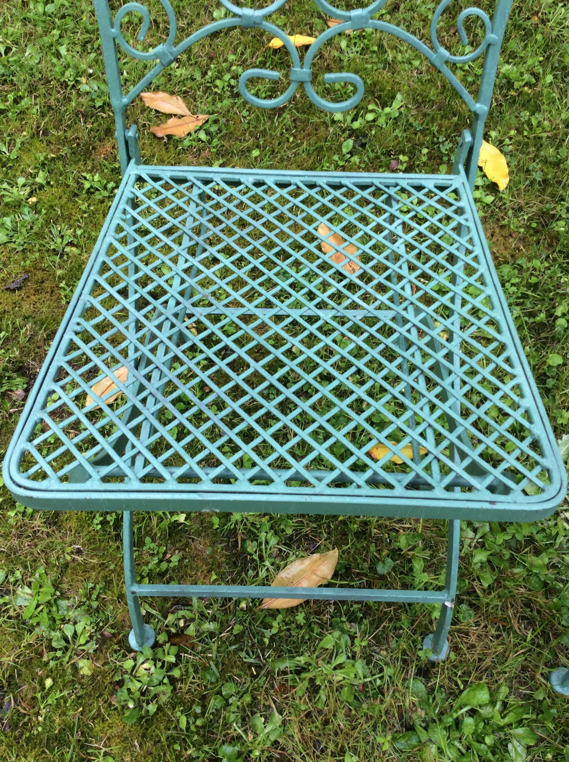 Garden chairs, folding