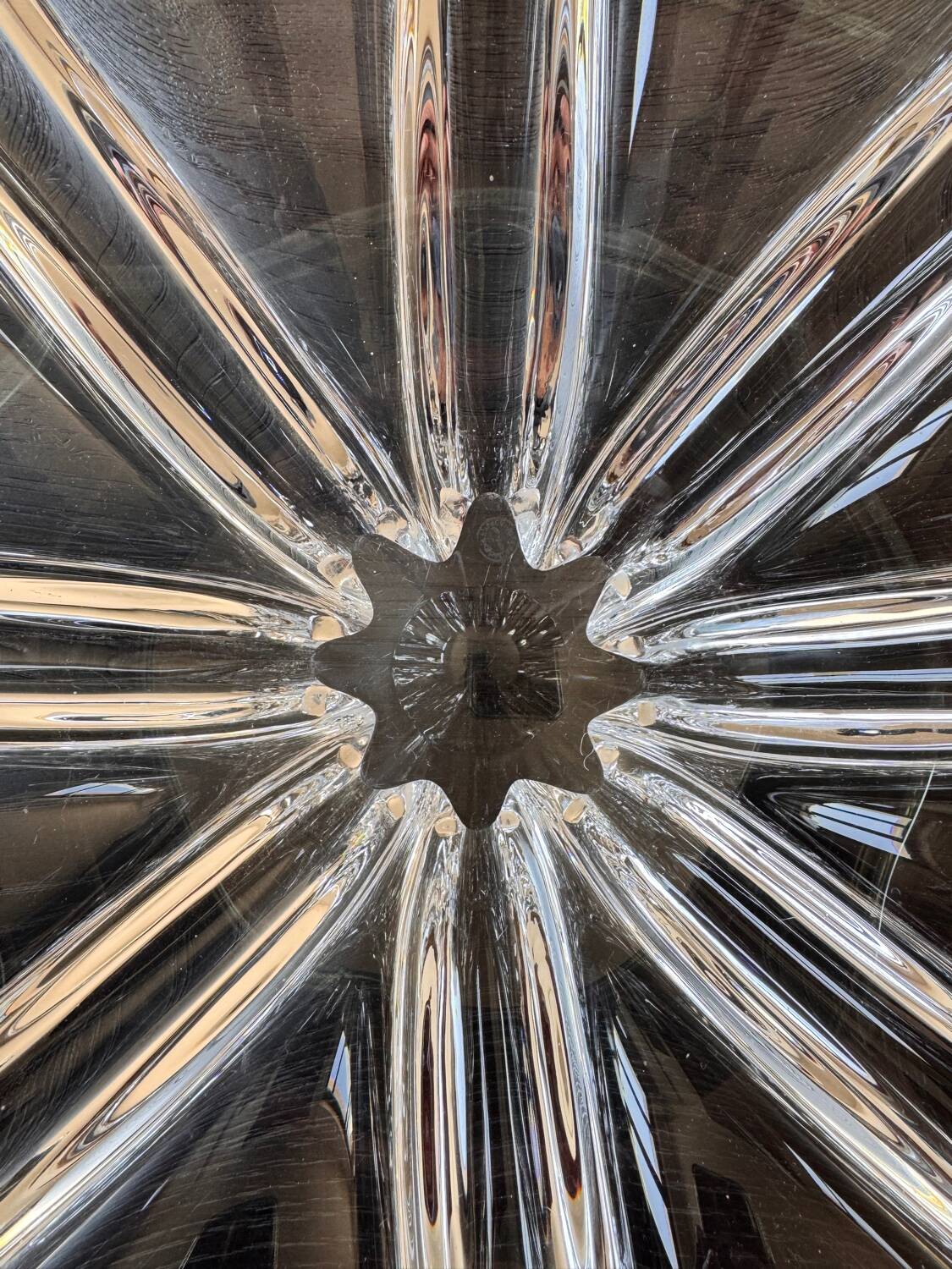Baccarat crystal centerpiece