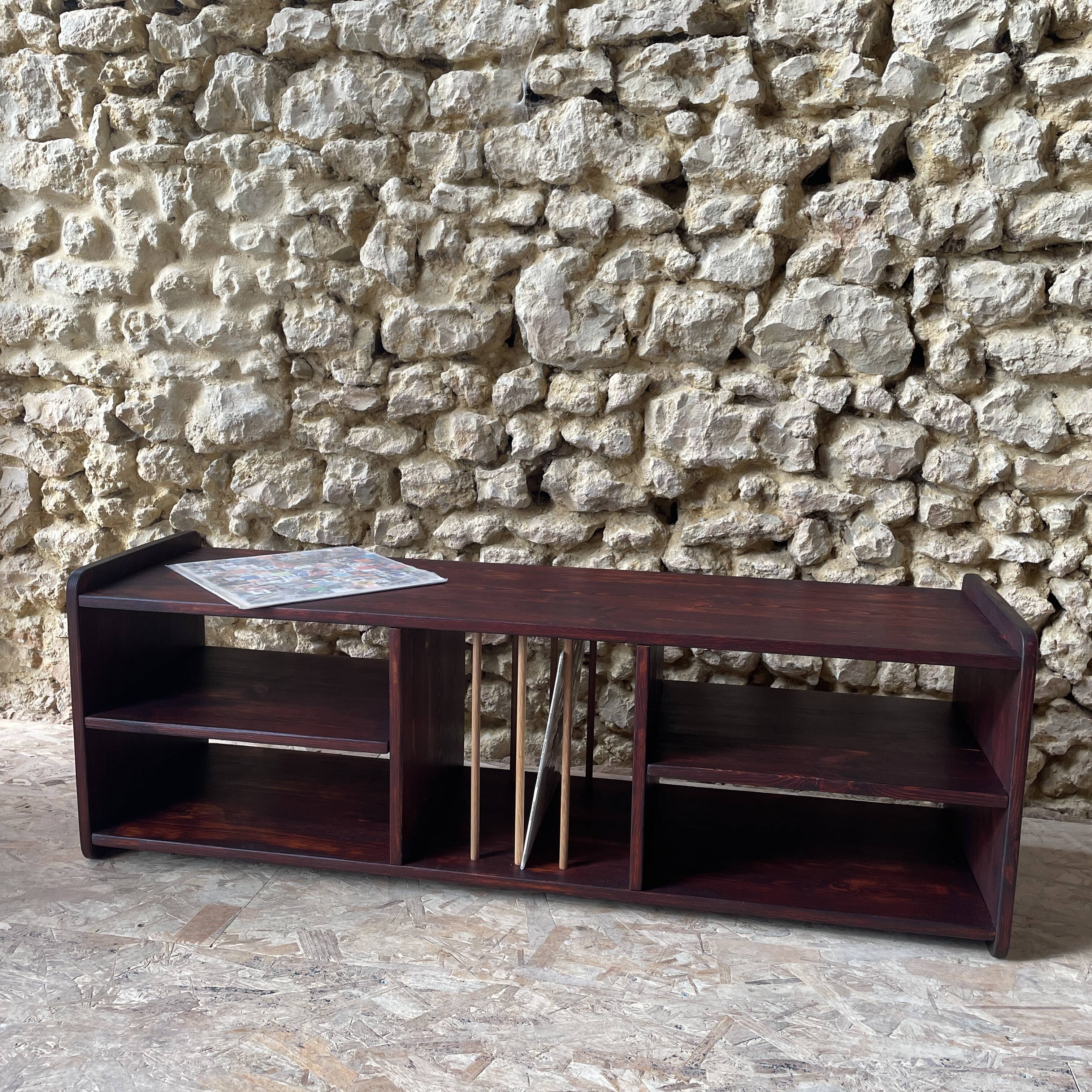 TV / Hi-Fi unit Habitat 90s – vinyl storage