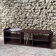 TV / Hi-Fi unit Habitat 90s – vinyl storage