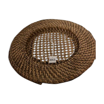 WICKER TRAY