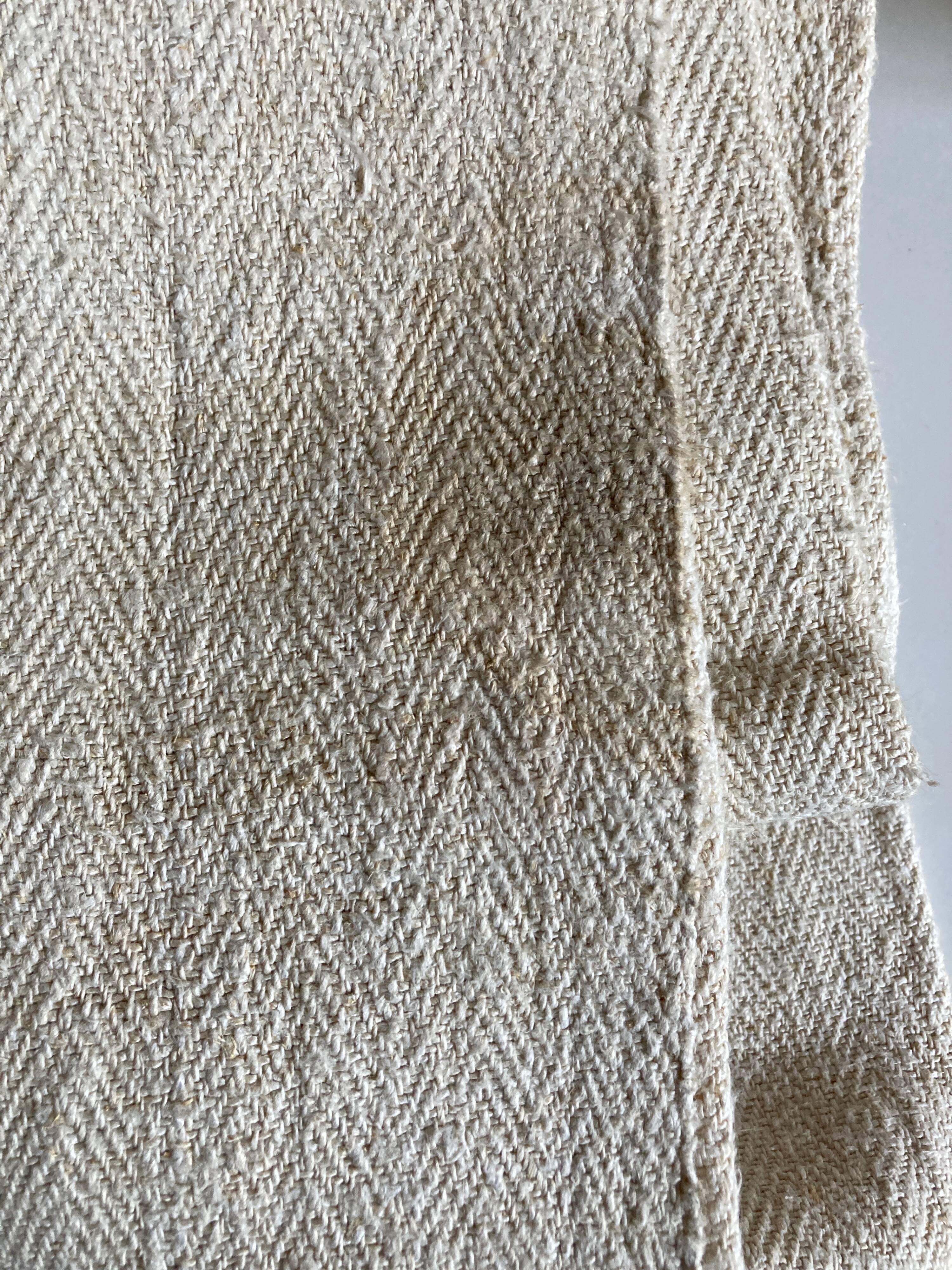 Tablecloth 5 meters in hemp canvas 19th