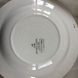 Dix assiettes creuses vintage digoin sarreguemines modèle versailles