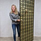 Vintage Art Deco design fiberglass doors sixties