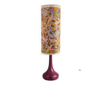 Lampe vintage 70s rose
