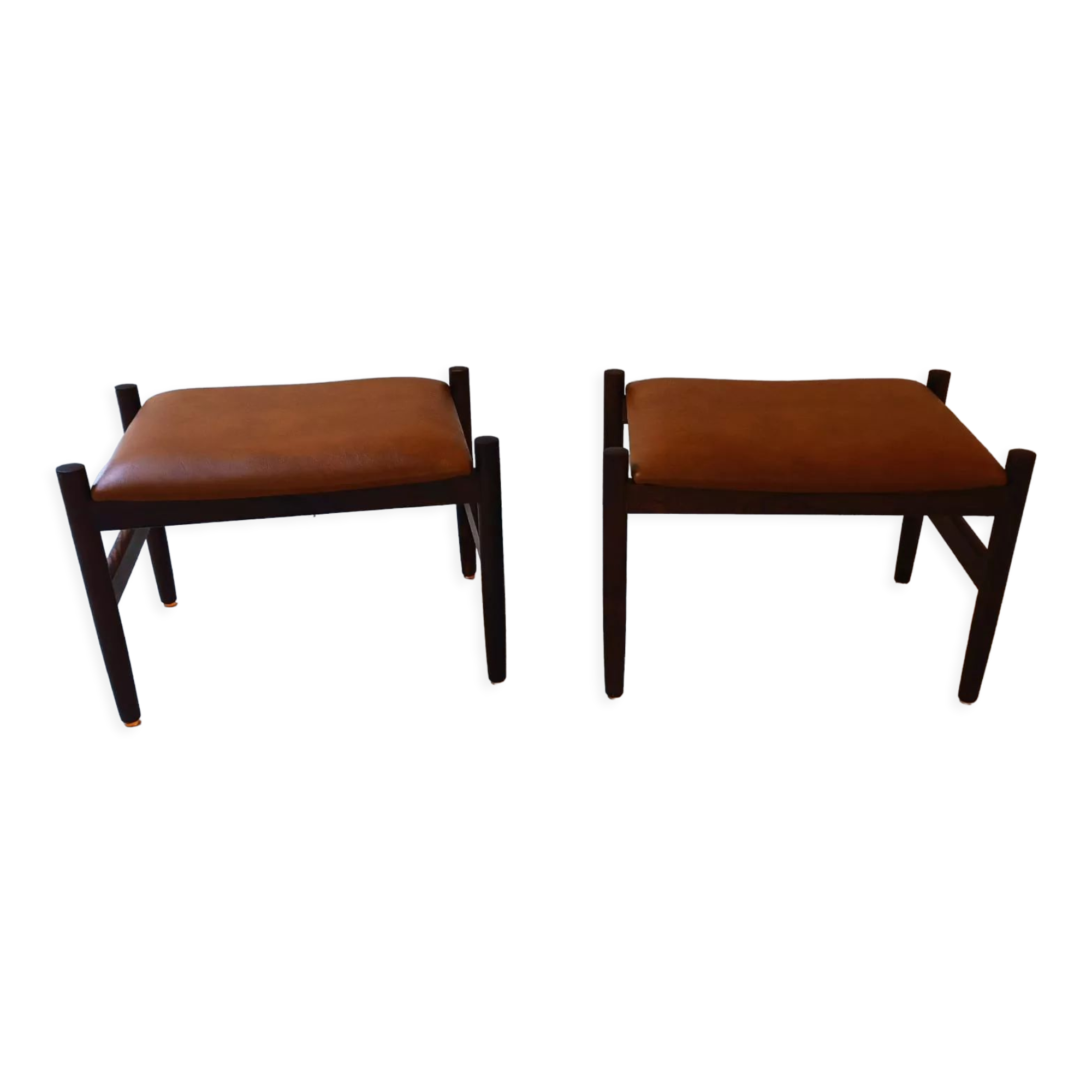 2 vintage footrests Frandsen 1960