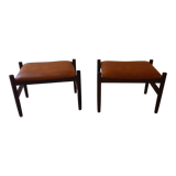 2 vintage footrests Frandsen 1960
