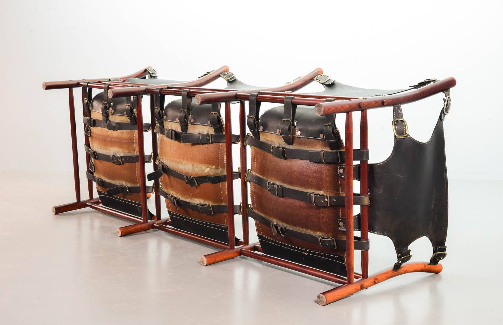 Arne Norell 3-Seat Ilona Rosewood Sofa for Arne Norell AB Aneby Möbler 60s