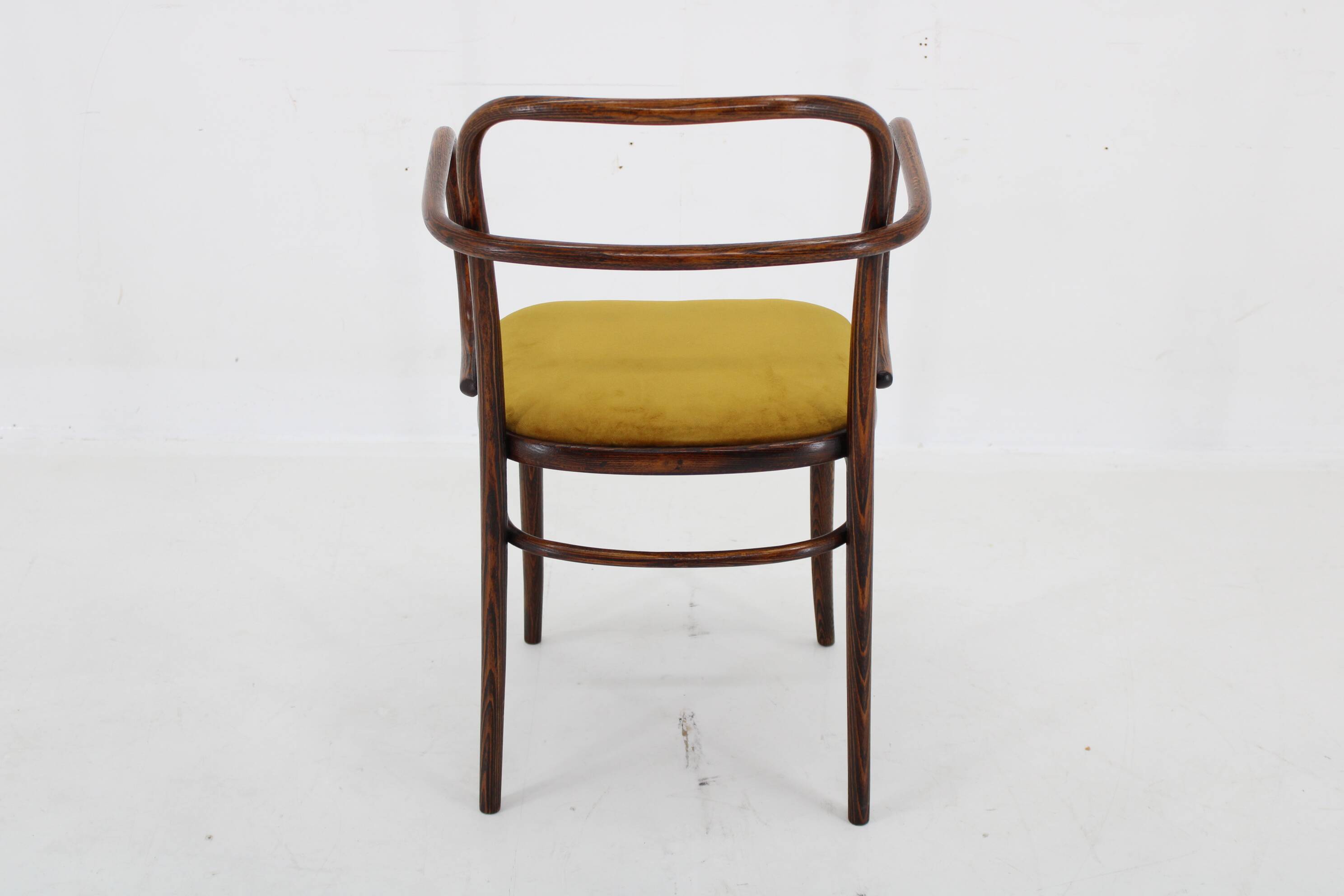 1970s Beech Bentwood Chair by Ton, Czechoslovakia