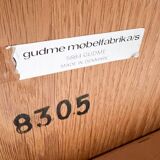 Extendable dining table by Gudme Mobelfabrik, 1970s