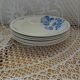 6 Moulin des Loups soup plates