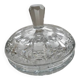 Bohemian crystal candy dish