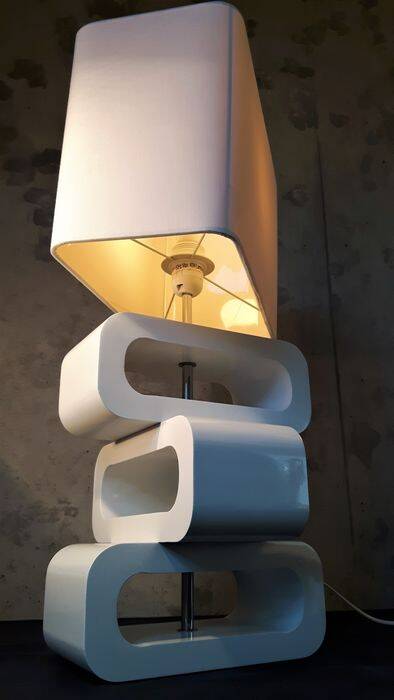 Paire de Lampes de Table Vintage • Jan des Bouvrie • 1990