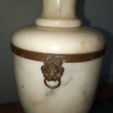 Antique marble lamp
