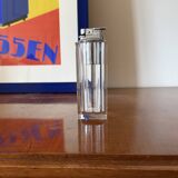 Briquet de table en Lucite transparent, Italie années 1970