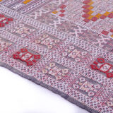 Tapis kilim tifelt bleu 205x285cm