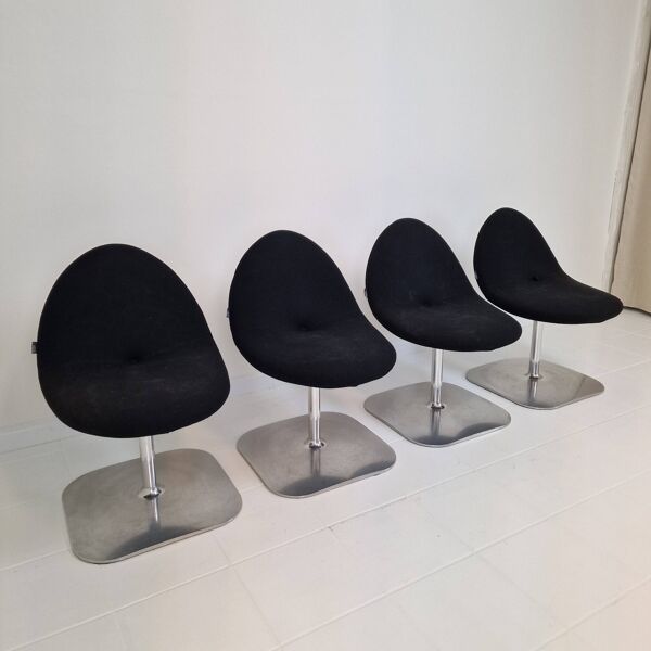 Set of 4 Artifort ''Conco'' Chairs, Michel van der Kley 2006