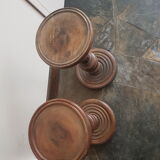 Pair of pedestal tables