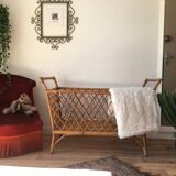 Rattan child bed