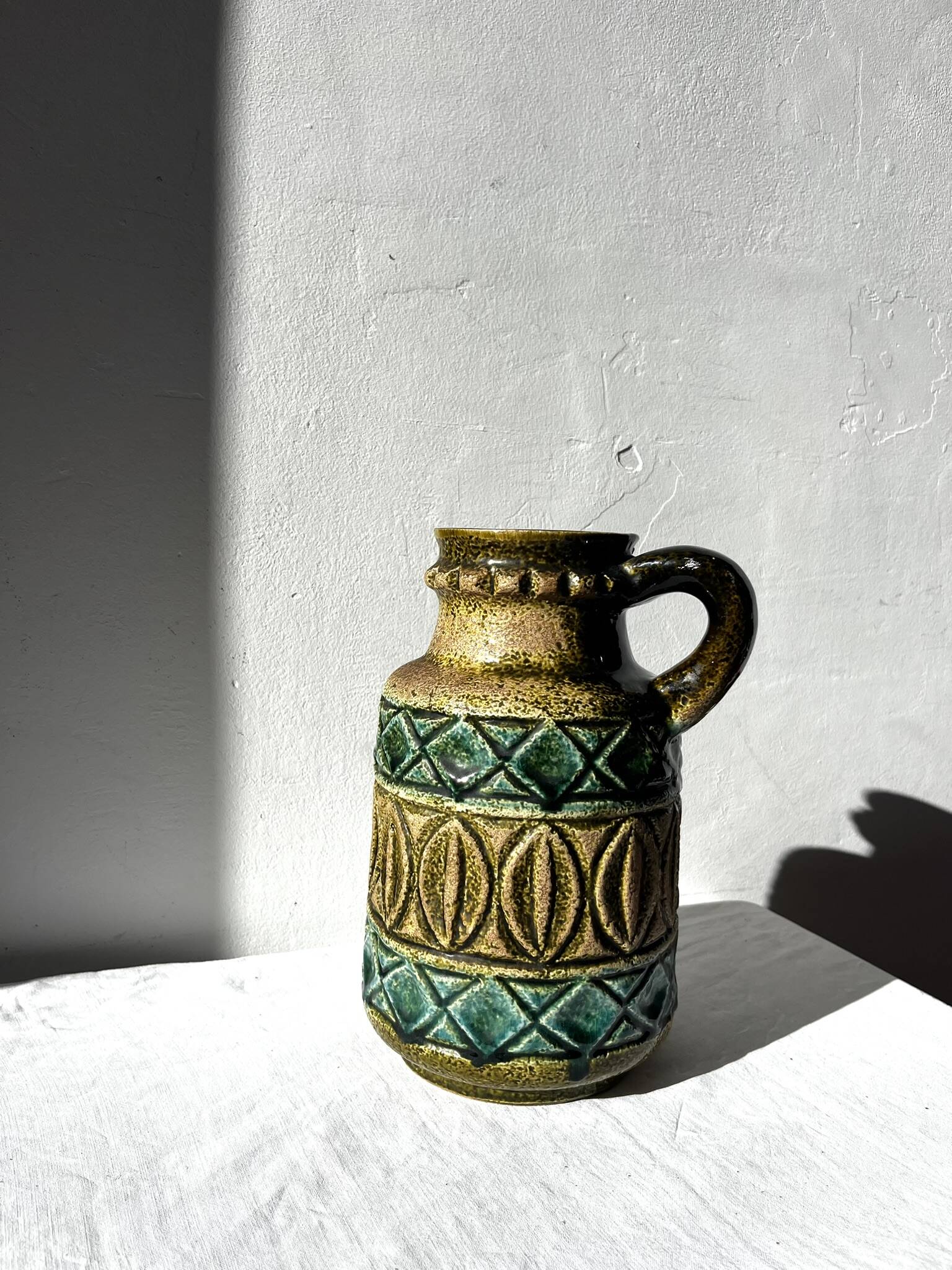 Vintage ceramic vase BAY - West Germany - Mid-century style