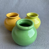 Trio of vases
