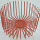 Fruit basket lacquered steel wire