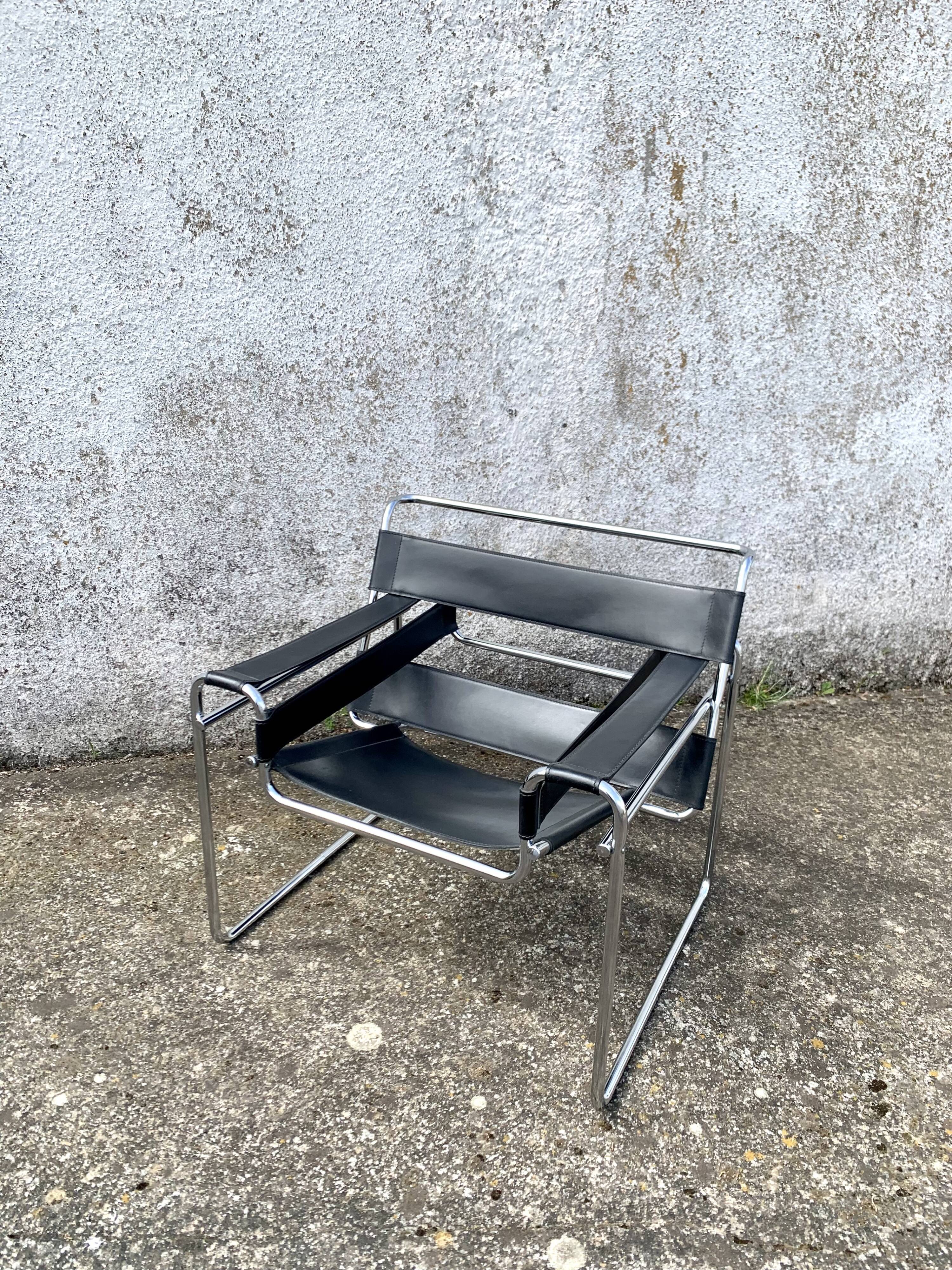 Wassily B3 armchair by Marcel Breuer