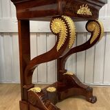 Small Restoration style mahogany console