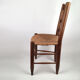 Chair wood and straw