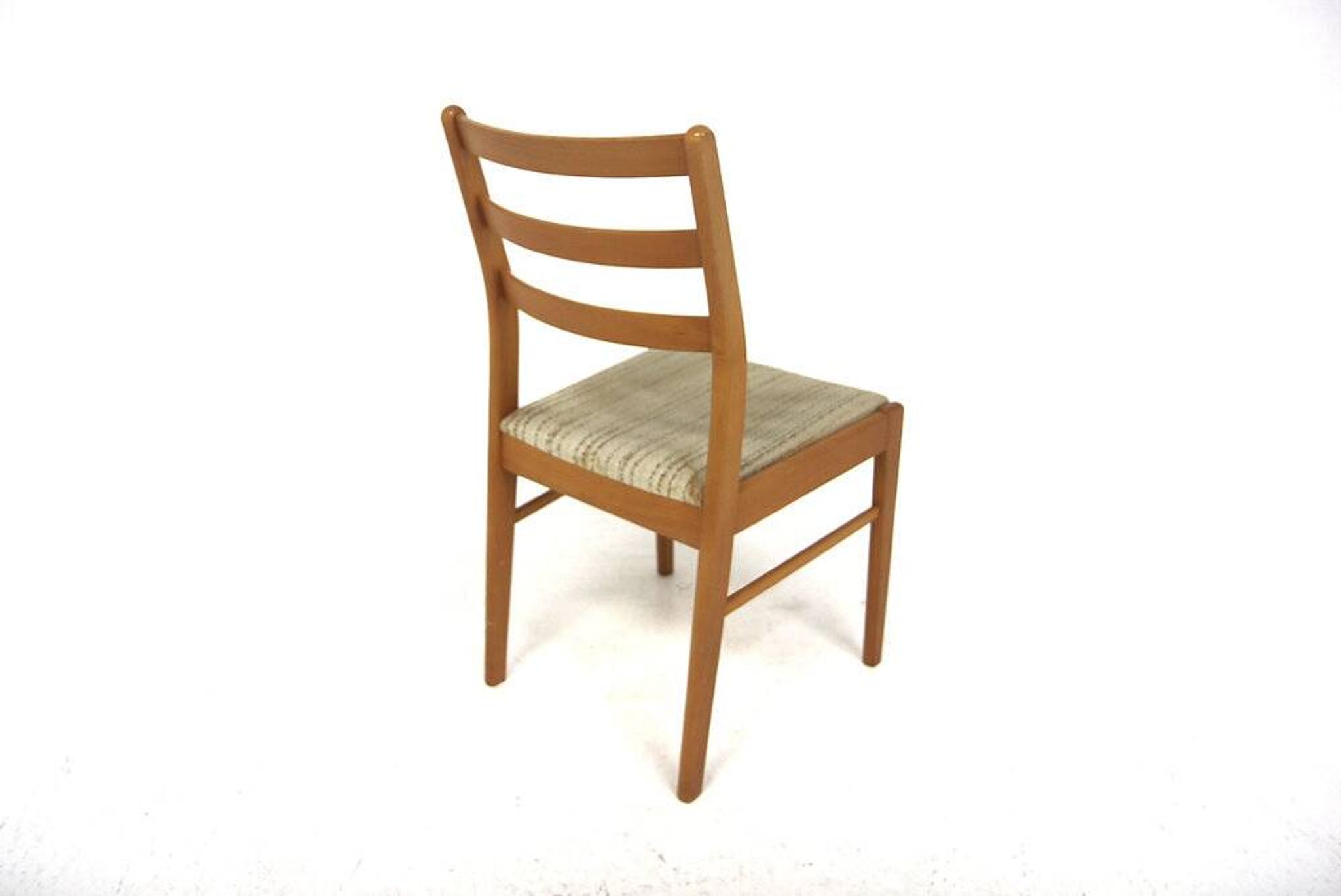 Set of 4 Scandinavian walnut chairs, Sweden, 1