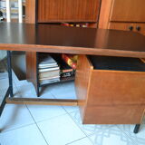 Modernist office 50/60s solid mahogany