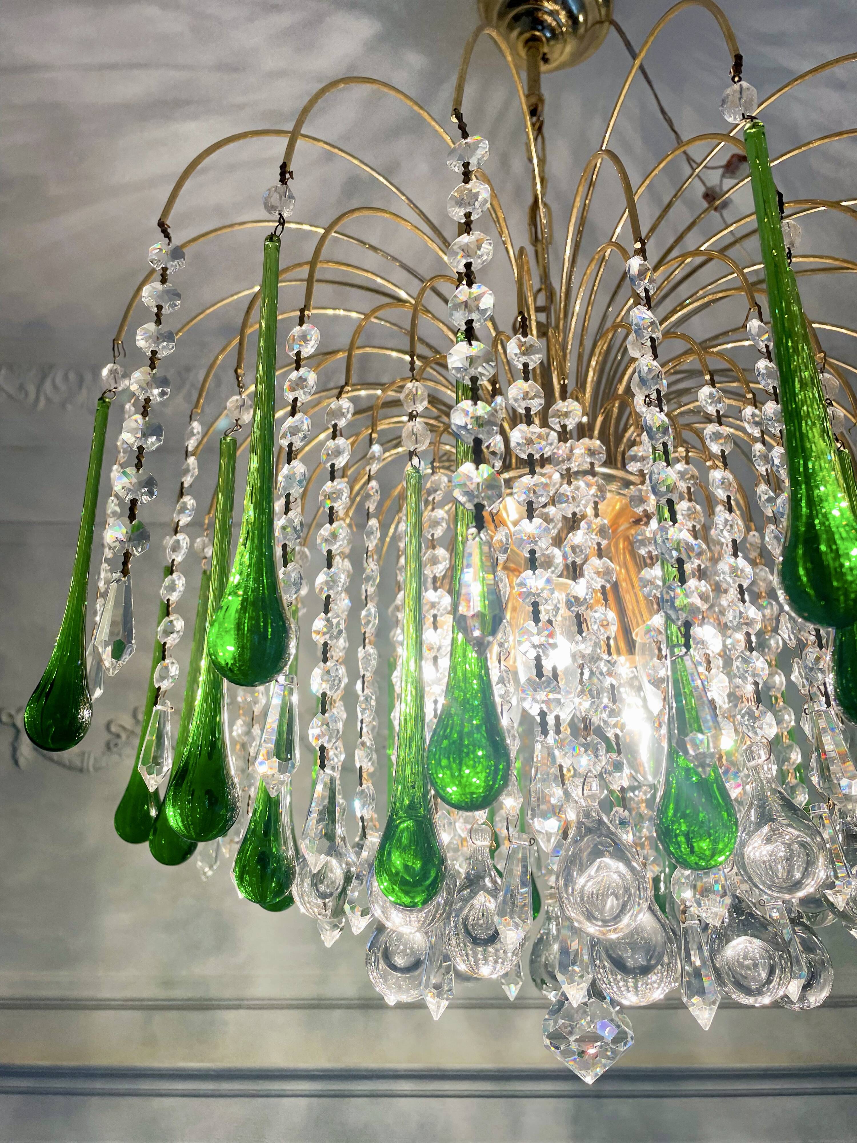 Murano Vintage Chandelier from the 1970s