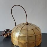 Mother-of-pearl and brass suspension