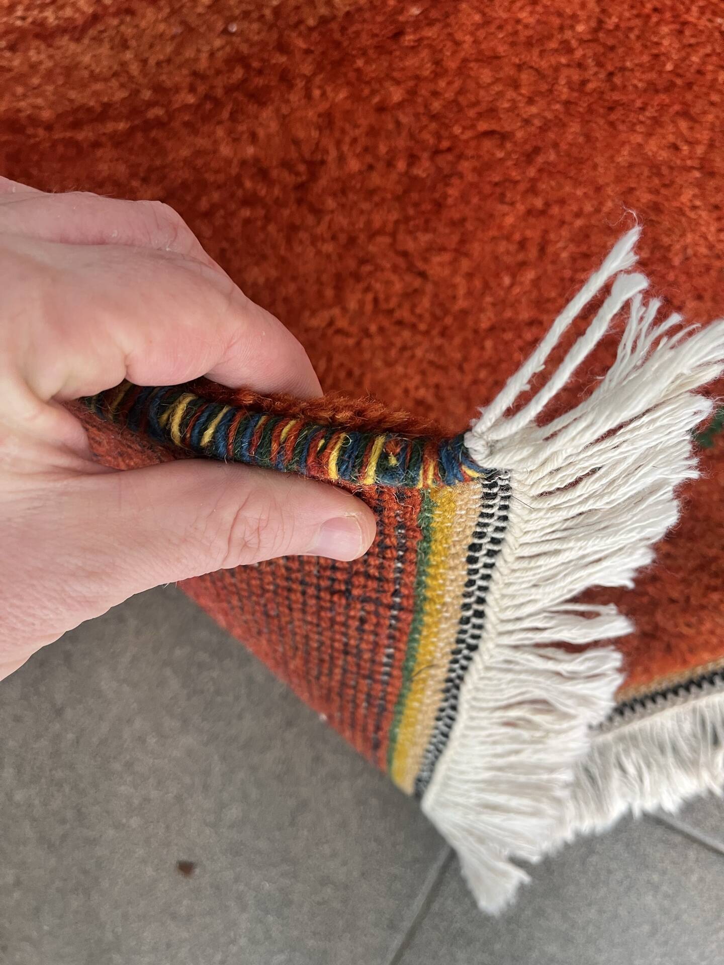 Tapis Gabbeh en laine, 100 % laine