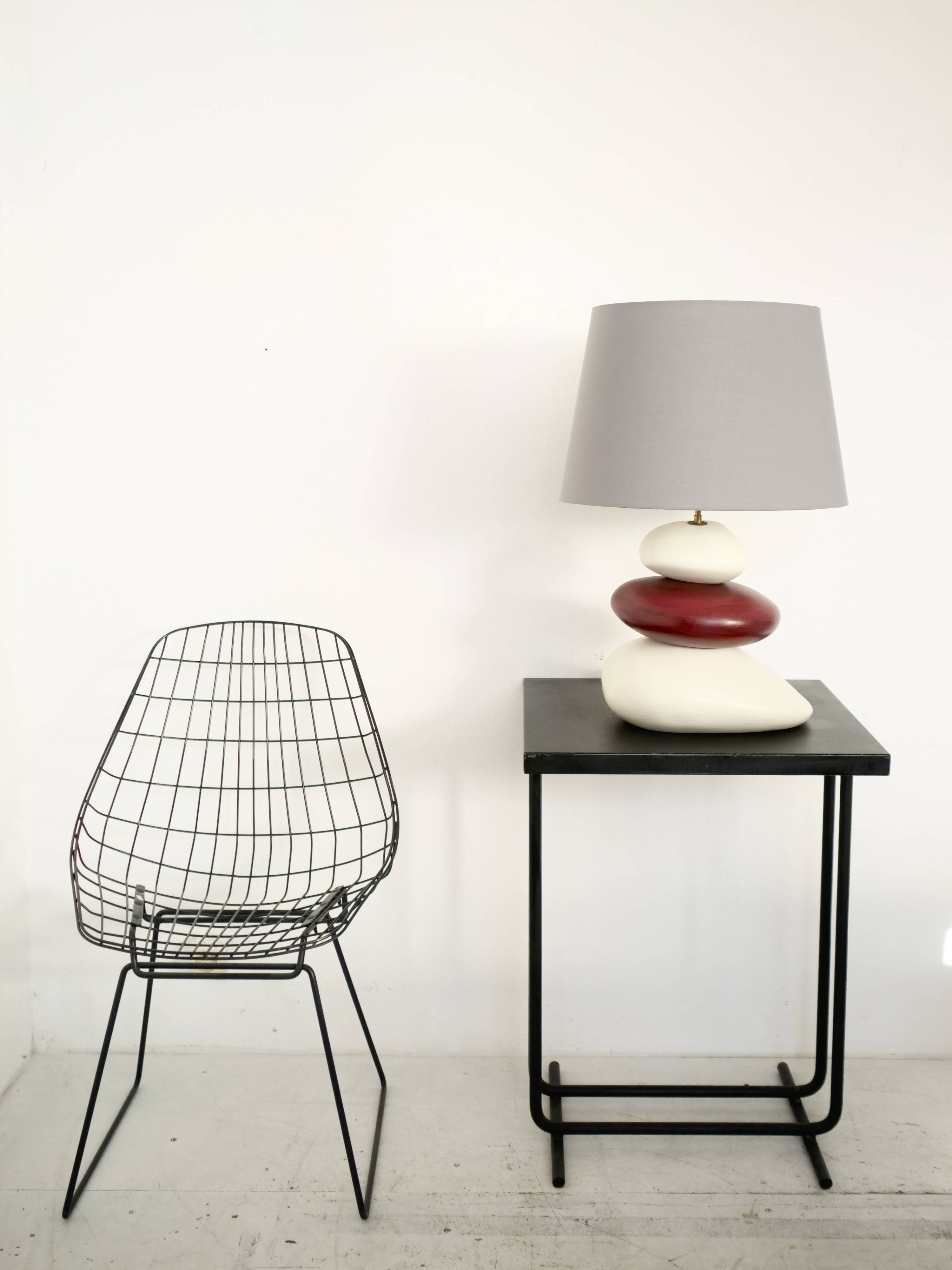 Decorative lamp François Chatain Pebble lamp 1980