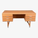 Vintage ash desk by Kai Kristiansen Danish 1970s