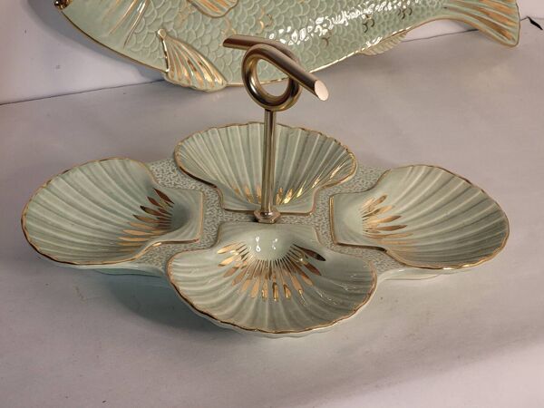 Service poisson vintage