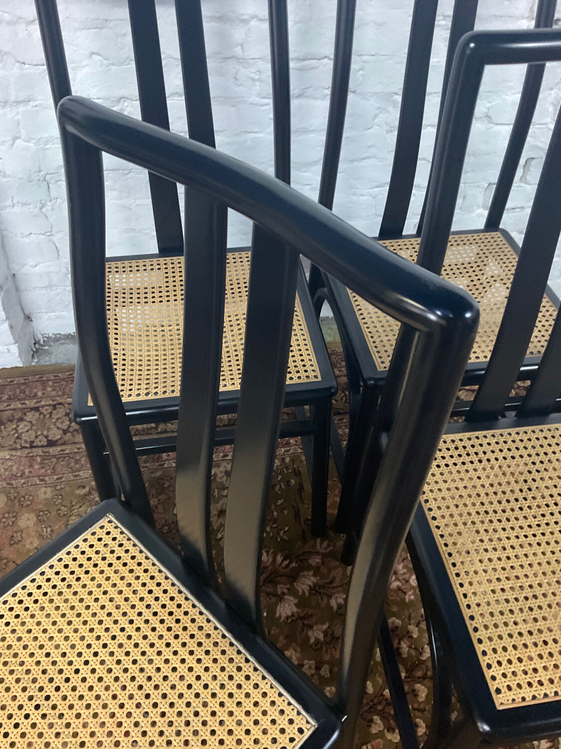 Series of 4 Annig Sarian chairs from the 80s