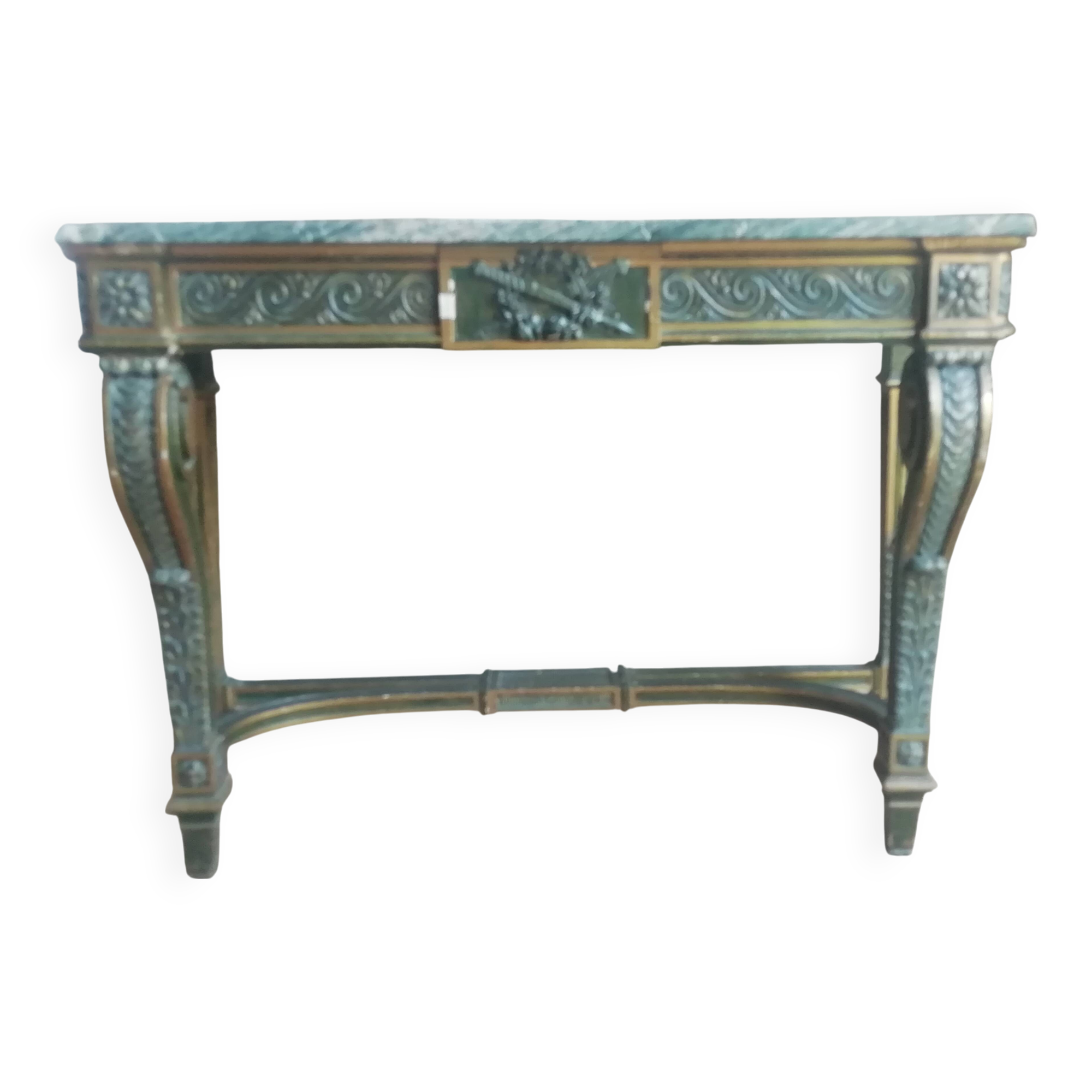 Louis XVI style console stamped Charles Millier and Co
