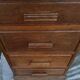 Bureau de notaire, meuble de métier, bois, vintage, début XXème.