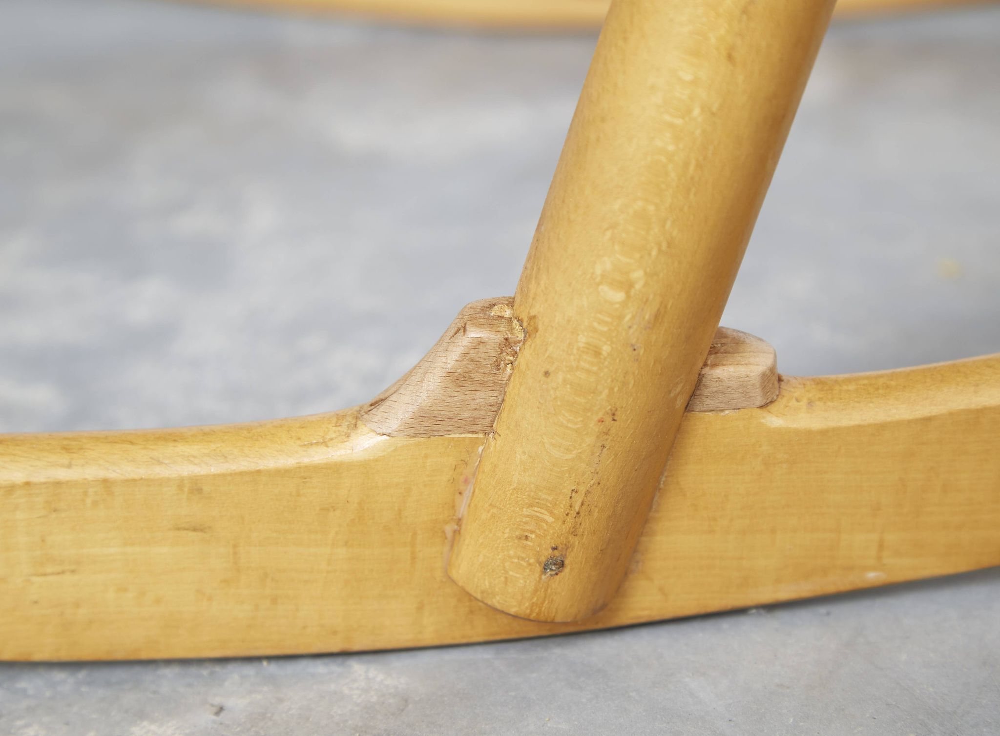 Vintage J16 Rocking Chair by Hans J. Wegner for FDB Møbler, 1960s