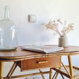 Vintage rattan desk