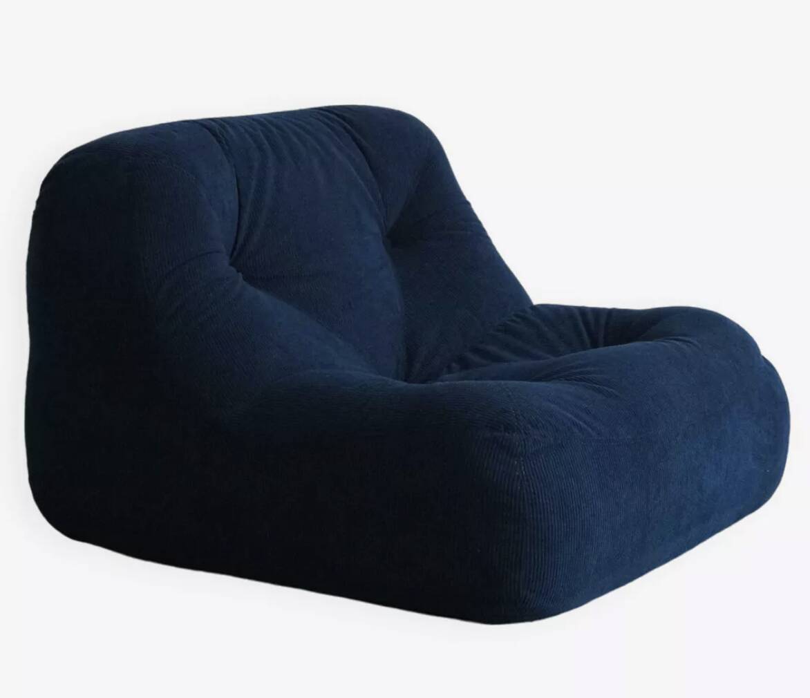 Kali blue armchair by Michel Ducaroy for Ligne Roset