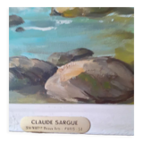 Painting signed claude sargue