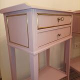 Pretty Pair of bedside tables style Louis XVl