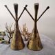 Table set with knife holder and bell