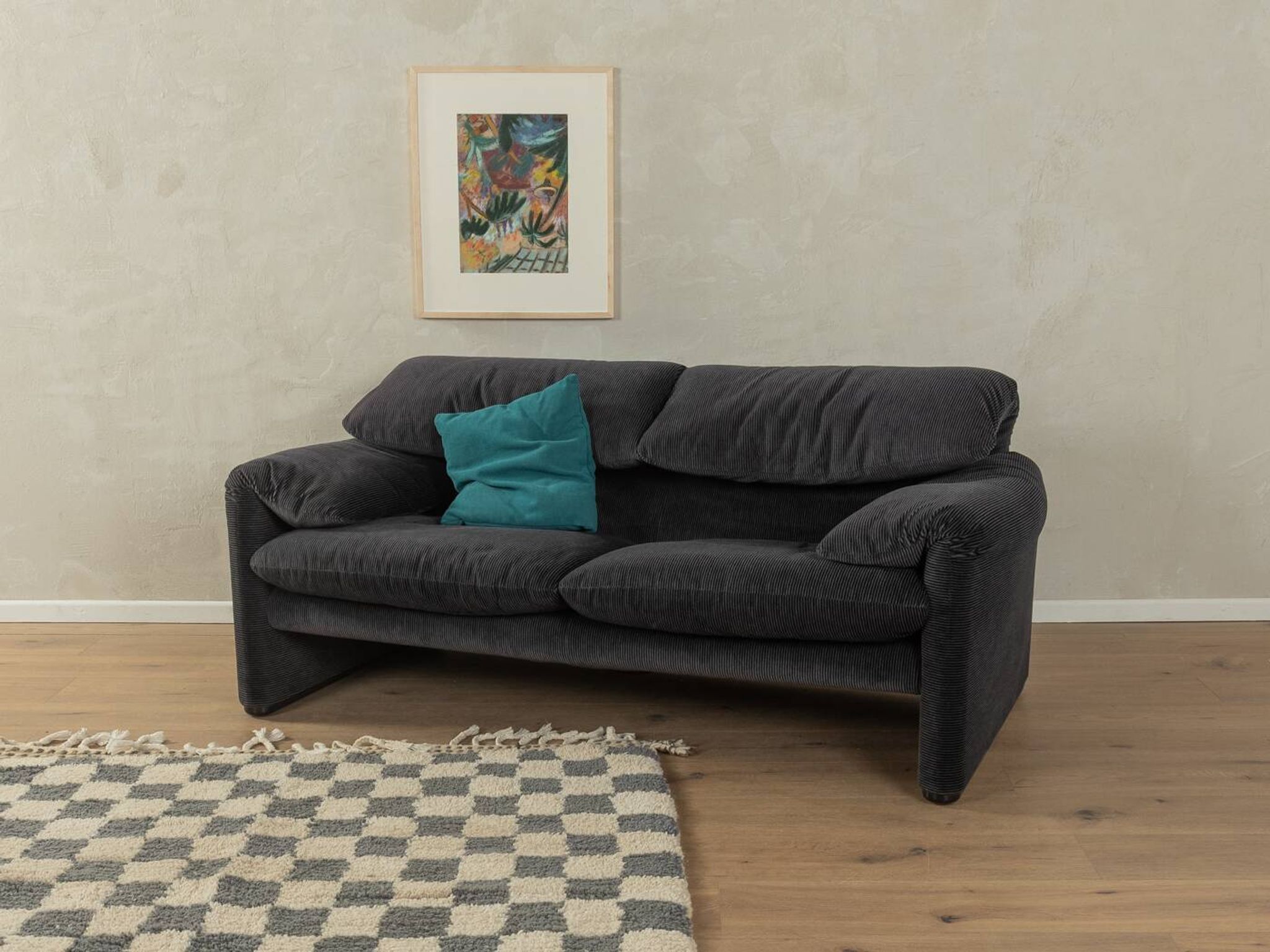 675 MARALUNGA Sofa, Vico Magistretti, Cassina