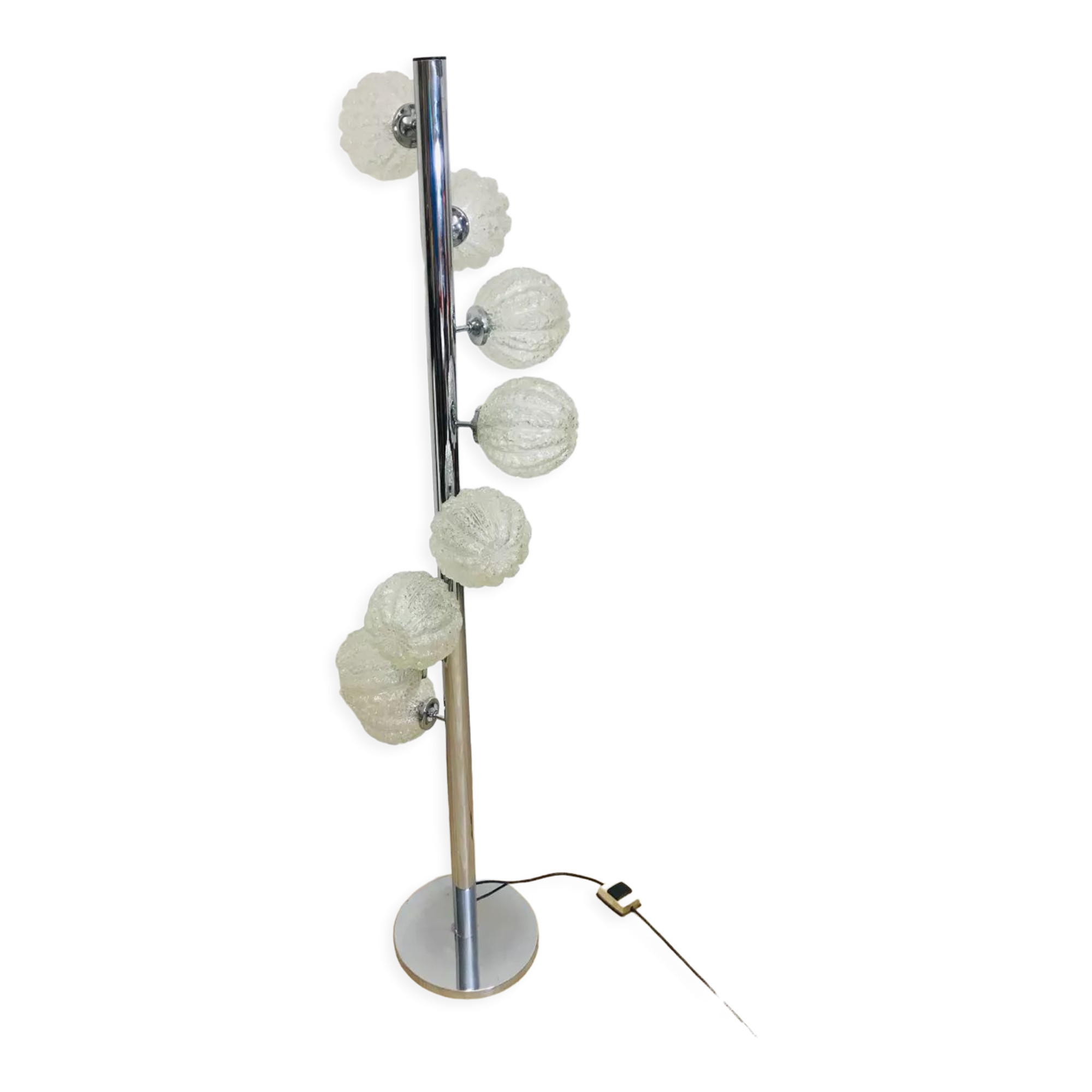 8-light floor lamp from the 70s