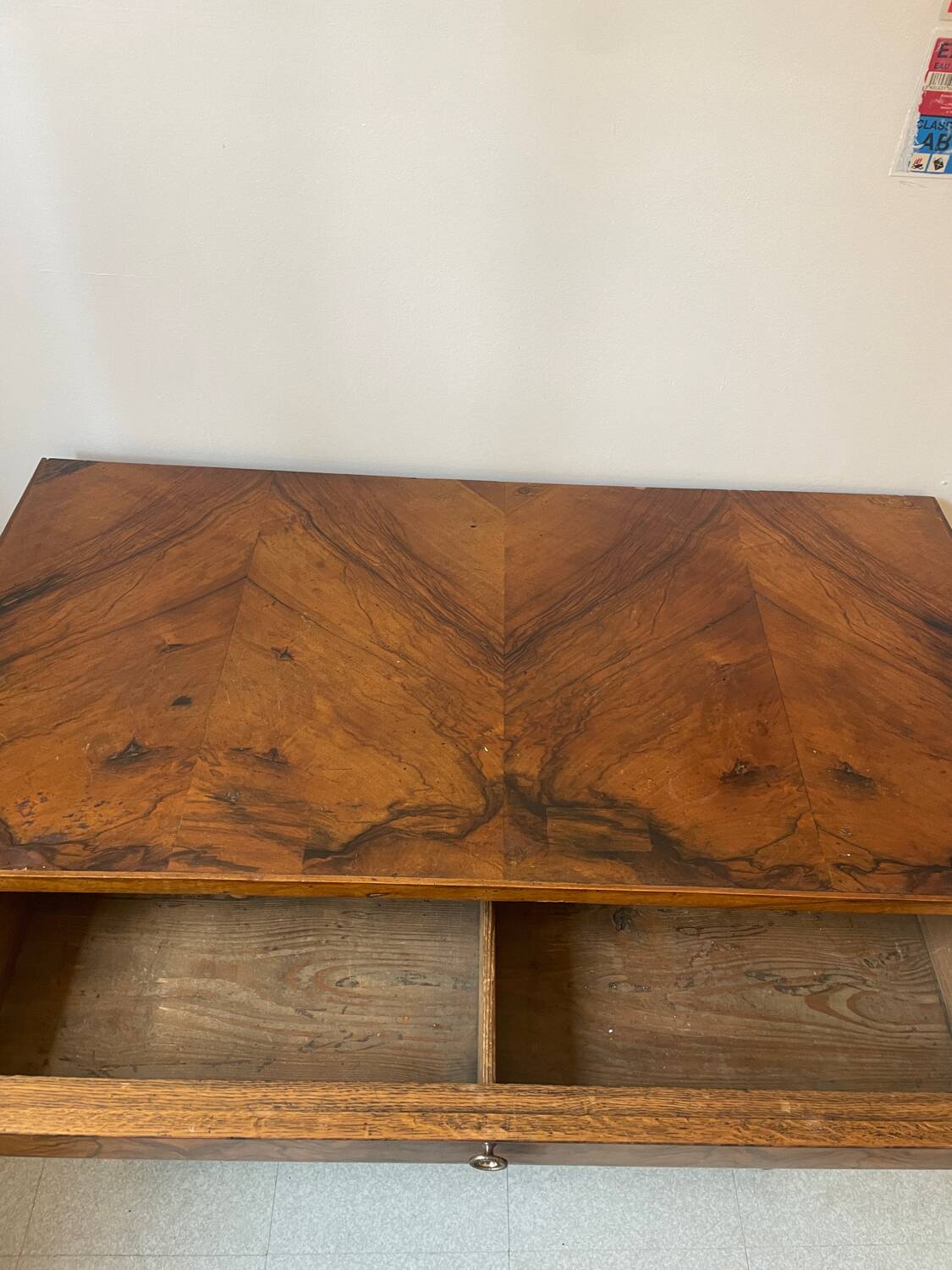 Empire sideboard in burr walnut